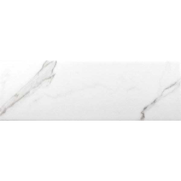 Sample - Apennine Flat Matt Marble Effect Tile - 10x30 - Sample Tile