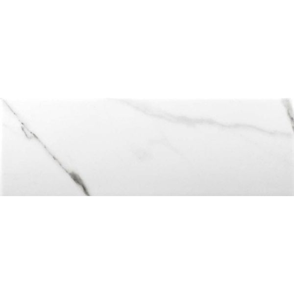 Sample - Apennine Flat Matt Marble Effect Tile - 10x30 - Sample Tile