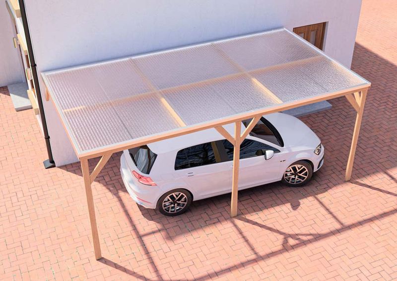 10mm Clear Twinwall Polycarbonate