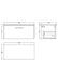 Bleached Oak Arno 800mm Wall Hung 1-Drawer Vanity & Worktop