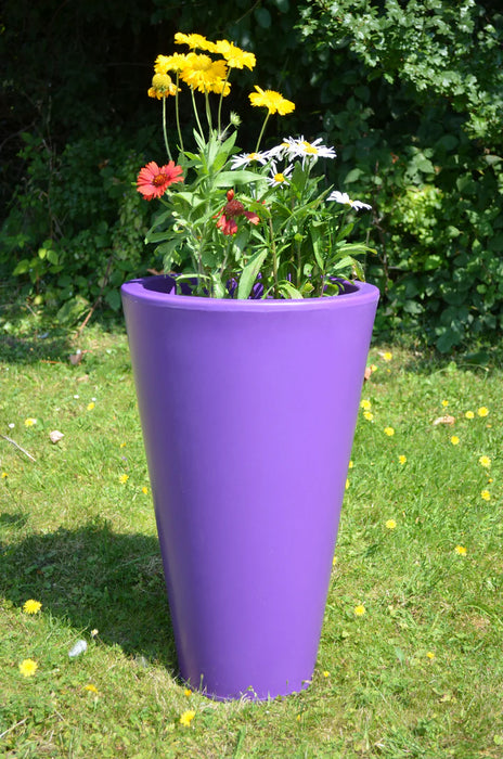 Ashwell Garden Planter In Purple