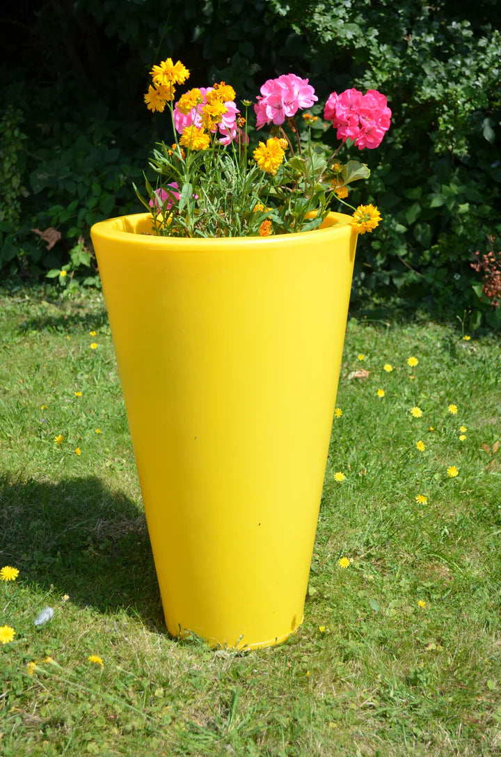 Ashwell Garden Planter In Yellow — Trade Superstore Online