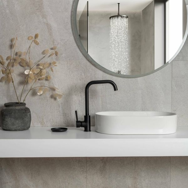 Sample - Astra Pearl Matt Stone Effect Tile - 1200x600 - Sample Tile