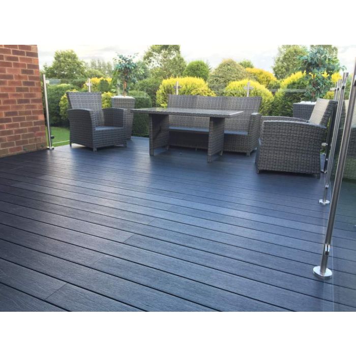 Midnight Forma Dual Sided Composite Decking Board 150mm