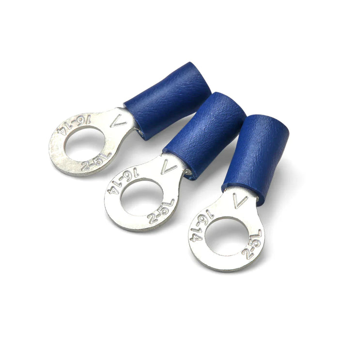 Yellow Ring Terminal - Insulated - Pack of 100