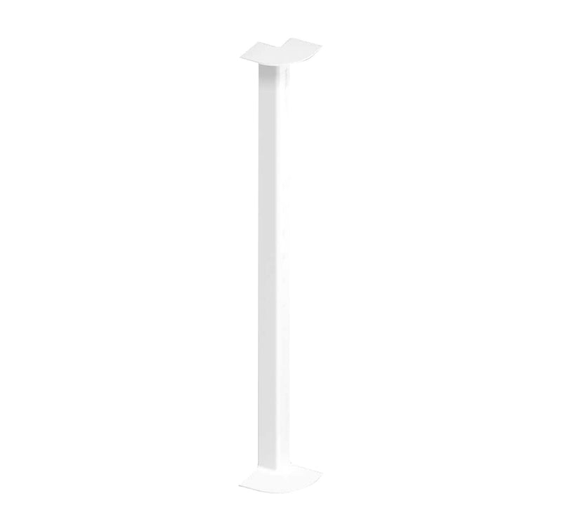 White Fascia Double Ended Internal Corner Trim (450mm Length)