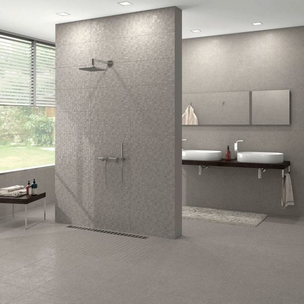 Sample - Balance Grey Matte Tile - 600x600 - Sample Tile