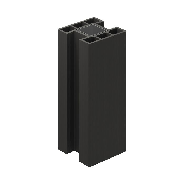 Charcoal Composite Fence Internal Post 125mm (3m Length)