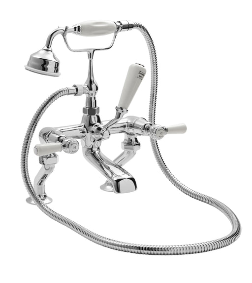 Deck Mounted Bath Shower Mixer Hudson Reed