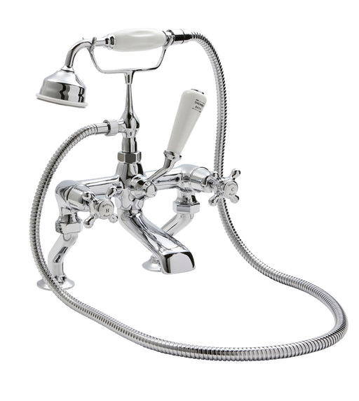 Deck Mounted Bath Shower Mixer Hudson Reed