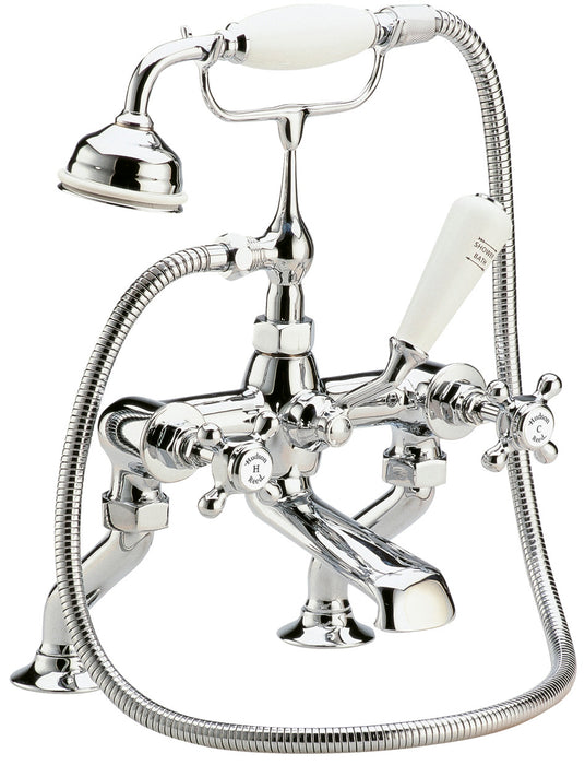 Deck Mounted Bath Shower Mixer Hudson Reed