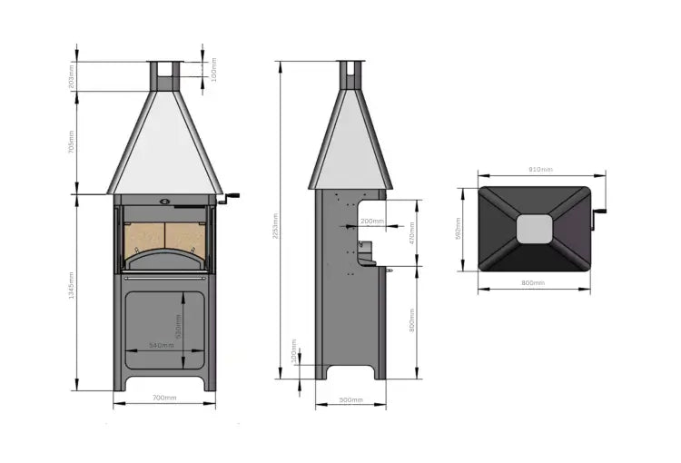 Bellmount BBQ & Outdoor Fireplace