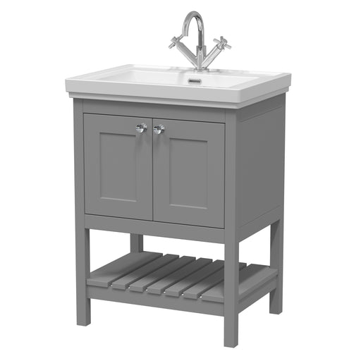 600mm Floor Standing Vanity & Basin 1TH Hudson Reed