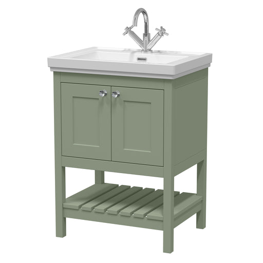 600mm Floor Standing Vanity & Basin 1TH Hudson Reed