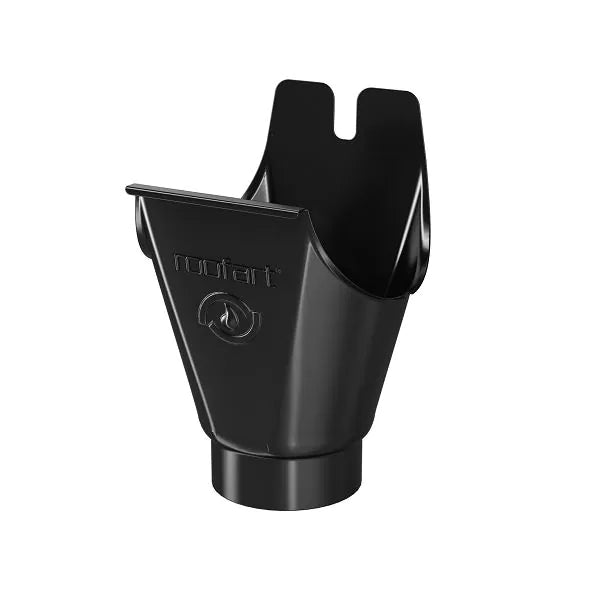 RoofArt Scandic Rainwater System - 125mm to 87mm Steel Gutter Outlet