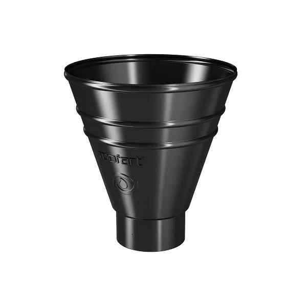 RoofArt Scandic Rainwater System - 87mm Diameter - Round Hopper