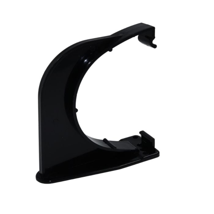 Black Deepflow Guttering Fascia Bracket - 114mm