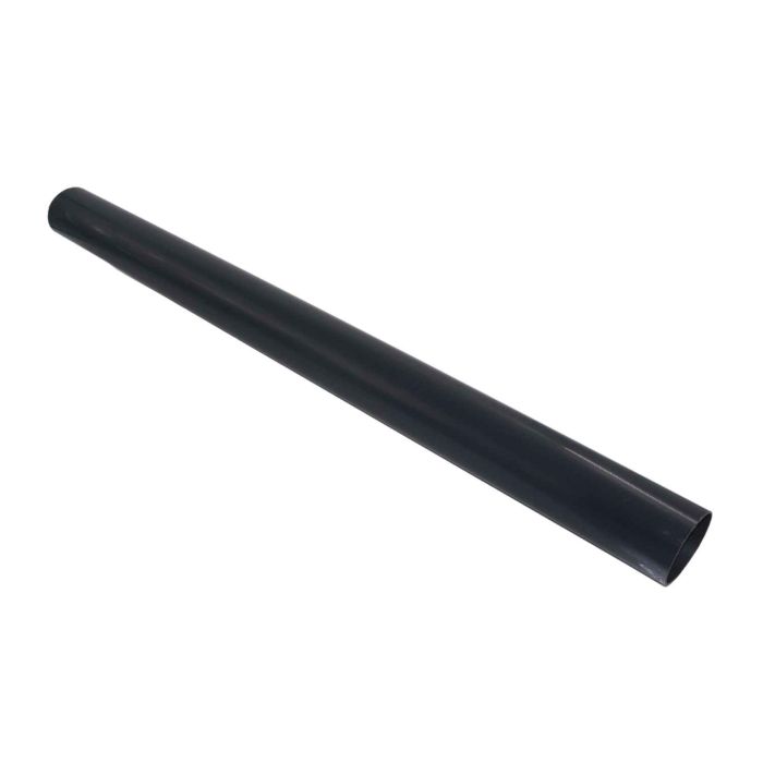 Black Round Guttering Downpipe 68mm (2.5m Length)