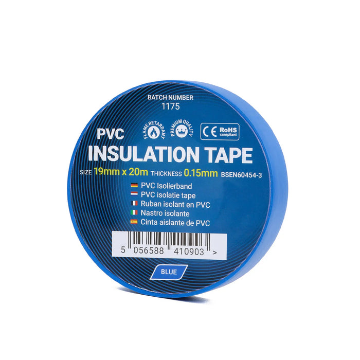 Blue Electrical Tape 19mm - PVC Insulation Tape