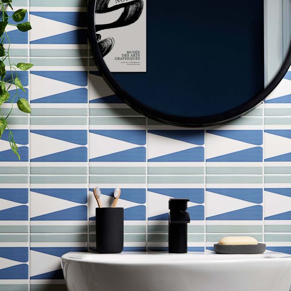 Sample - Candy Blueberry Vogue Tile - 150x150 - Sample Tile