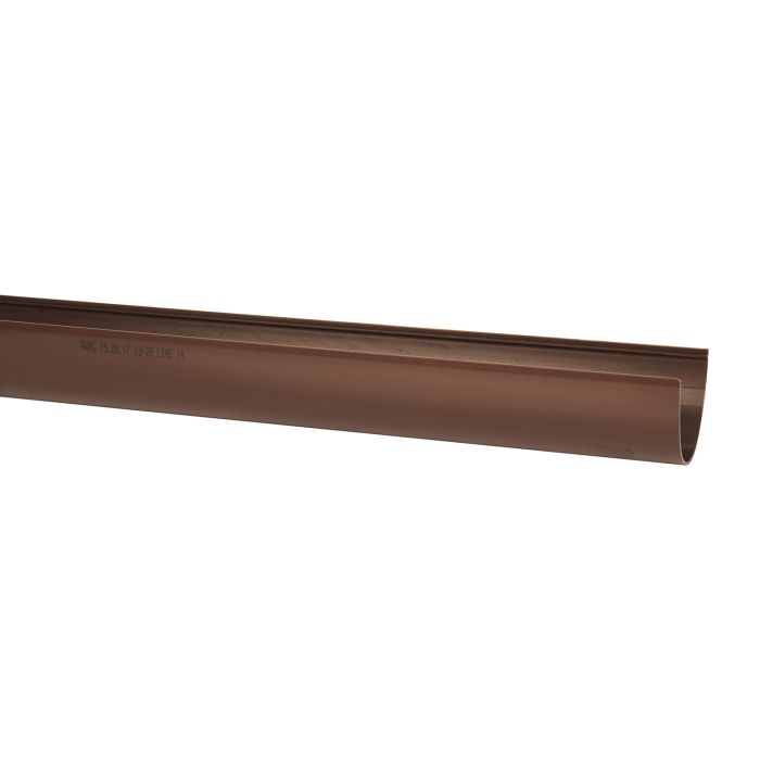 Brown Deepflow Gutter 114mm (4m Length)
