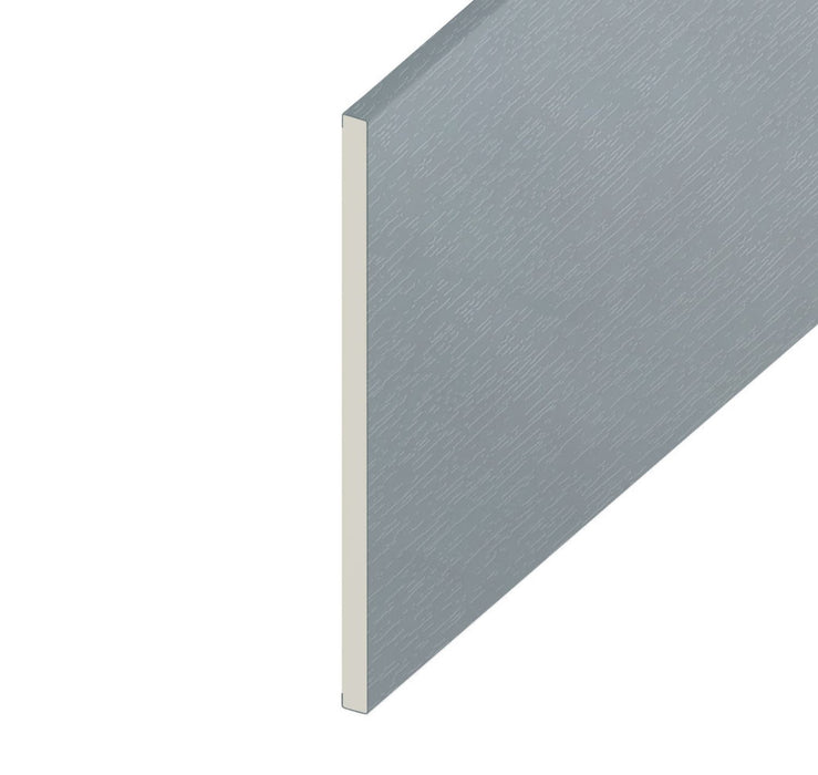 Moondust Grey Woodgrain Soffit Board (5m Length)