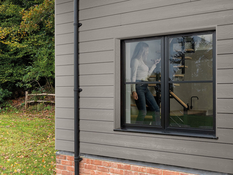 Pearl Grey Cedral Click Plank - Woodgrain Finish (C52) - 3600 x 186 x 12mm