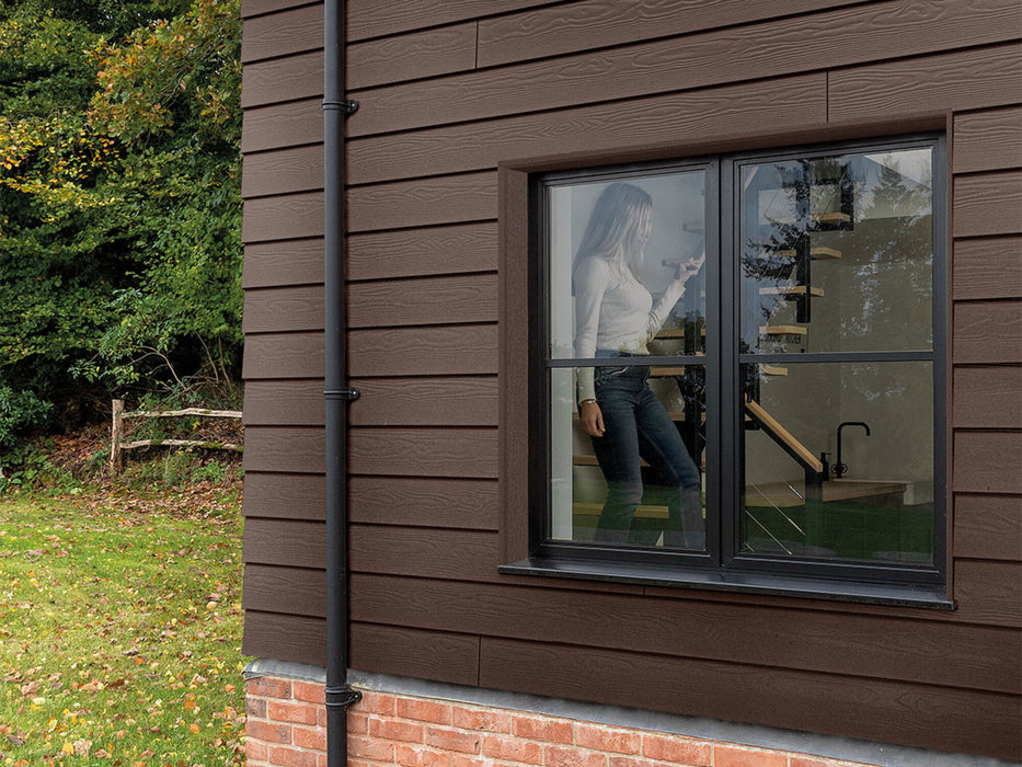 Cedral Lap Planks -  Woodgrain Finish - C21 Walnut Brown - 3600 x 190 x 10mm