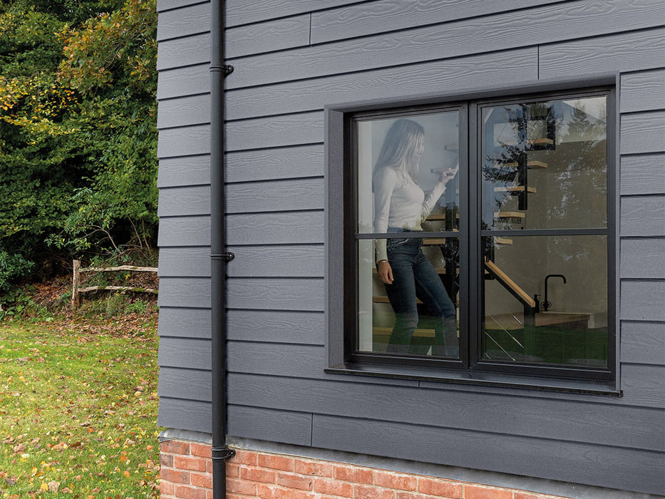 Cedral Lap Planks -  Woodgrain Finish - C15 Steel Grey - 3600 x 190 x 10mm