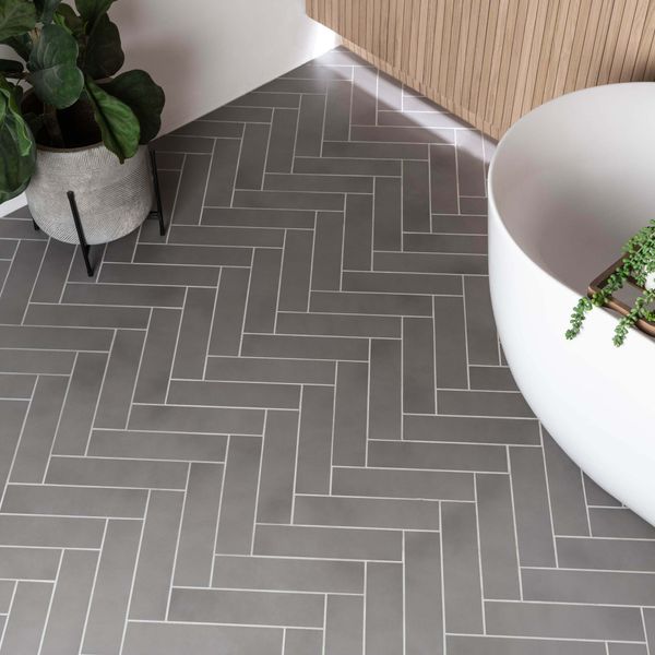 Sample - Detroit Dark Grey Tile - 295x72 - Sample Tile
