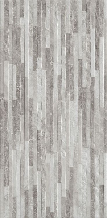 Cipriani Gris Rlv Mix Stone Effect Tile - 303x613 - Individual Tile
