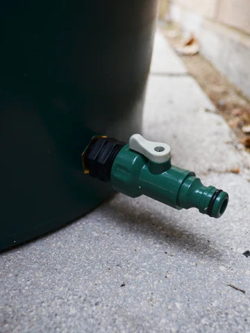 City Water Butt Planter In Green