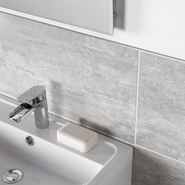 Sample  - Atrium Marte Stone Effect Gris - 30x61 - Sample Tile