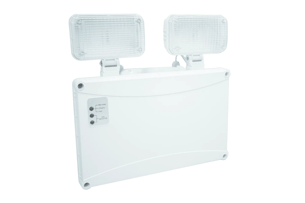 Congo 3w 6000K LED Emergency Twin Spot