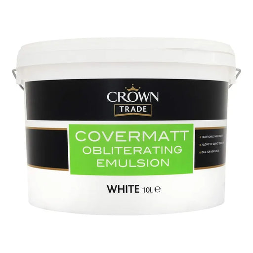 Crown Trade Covermatt White 10L