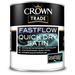 Crown Trade Fast Flow QD Satin White