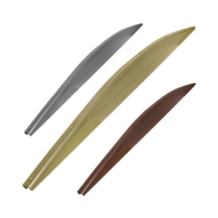 Walnut Eco Fence Panel Convex Top