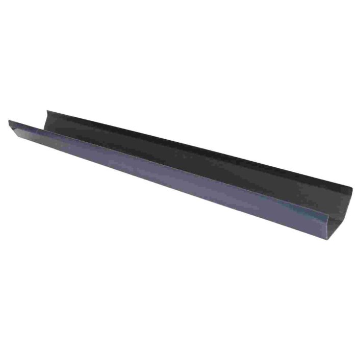 Anthracite Grey Square Gutter 114mm (4m Length)