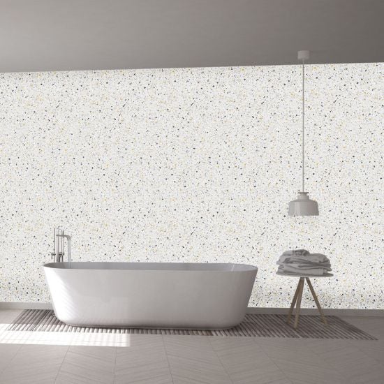 Standard Shower Panel - Terrazzo Wall - 6mm x 500mm x 2.6m - Pack of 3