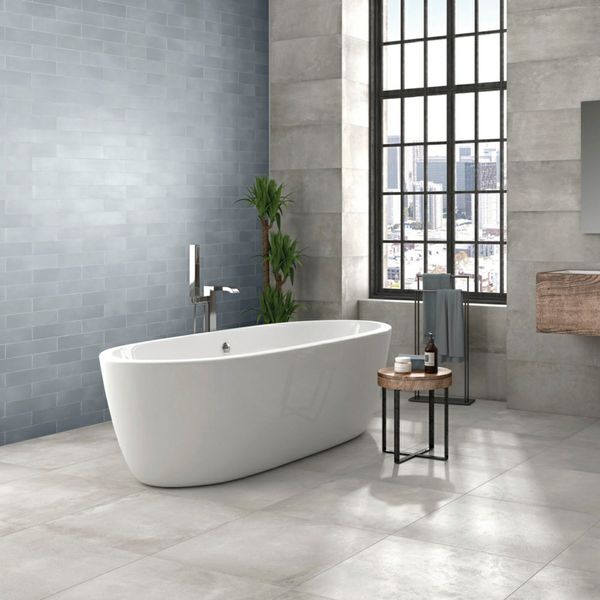 Sample - Detroit Blue Tile - 295x72 - Sample Tile