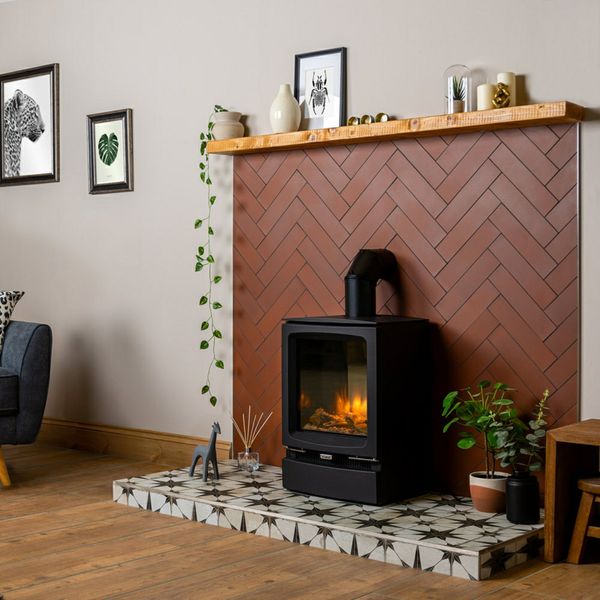 Sample - Detroit Terracotta Tile - 295x72 - Sample Tile