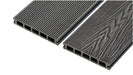 Charcoal Cladco Reversible Hollow Composite Decking Board