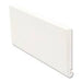 White Bullnose Jumbo Fascia Box End 