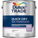 Dulux Trade Quick Dry Satinwood Pure Brilliant White