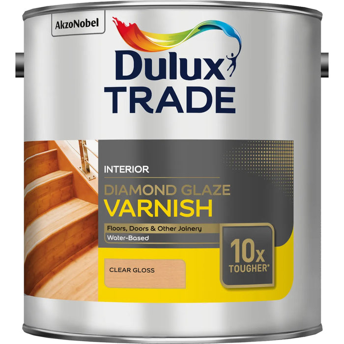 Dulux Trade Diamond Glaze Clear Gloss 2.5L