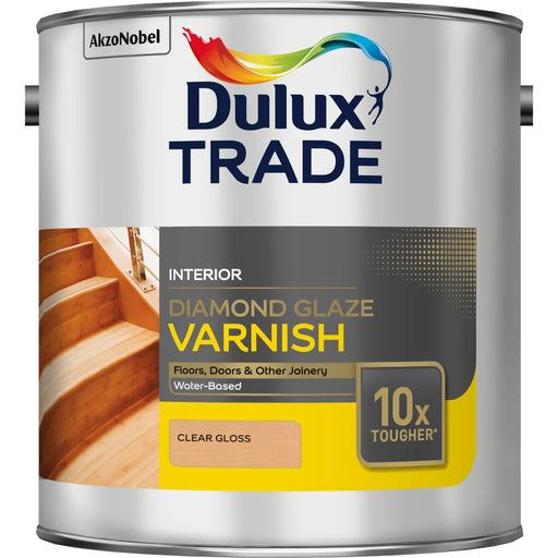 Dulux Trade Diamond Glaze Clear Satin 2.5L