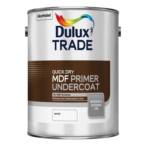 2.5L Dulux Trade Quick Dry MDF Primer White