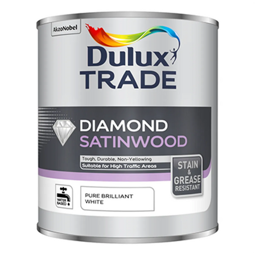 Dulux Trade Diamond Satinwood Pure Brilliant White
