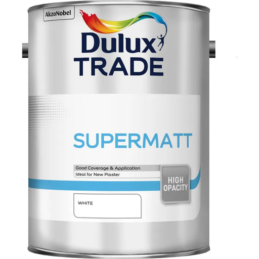 Dulux Trade Supermatt White 5L