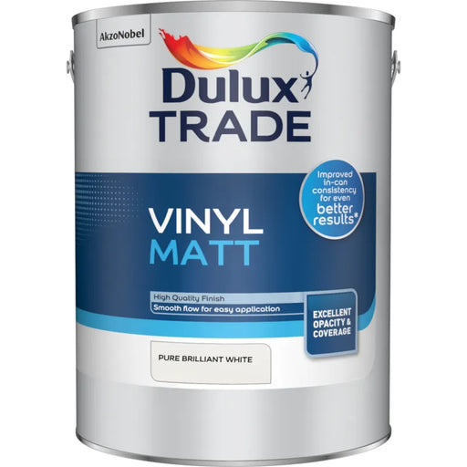 Dulux Trade Vinyl Matt Pure Brilliant White